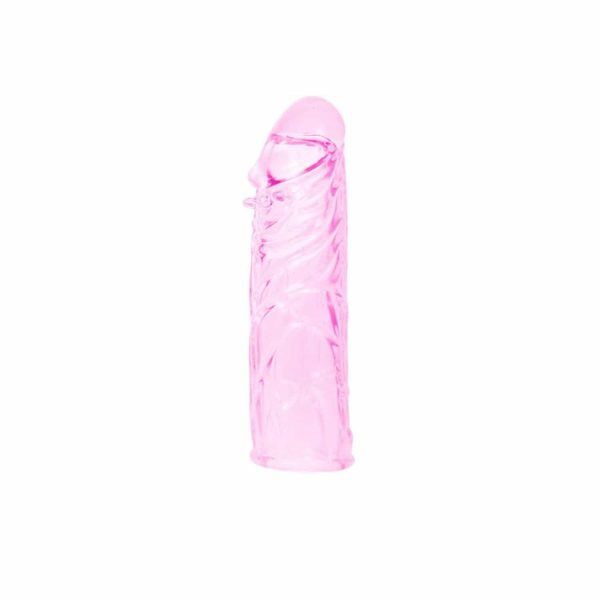 Realistisk Penis Sleeve - Penisförstorare 13 cm - Rosa