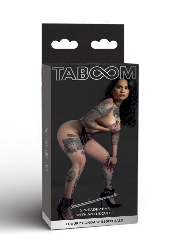 Taboom Bondage Spreader Bar With Ankle Cuffs