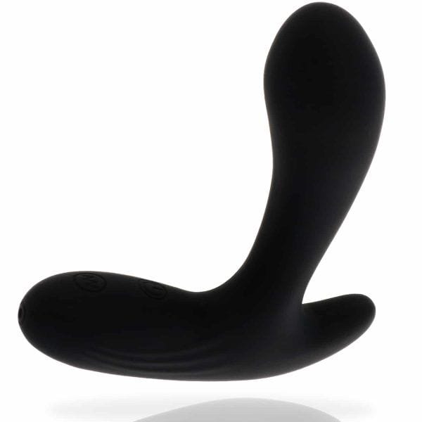 Prostata & Anal Massagevibrator i Silikon 12,5 x 3,5 cm - Svart