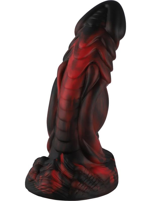 Wildolo: Merman Fantasy Suction Cup Dildo, 16 cm, svart