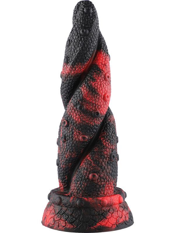 Wildolo: Fantasy Braid Snake Suction Cup Dildo, 21 cm