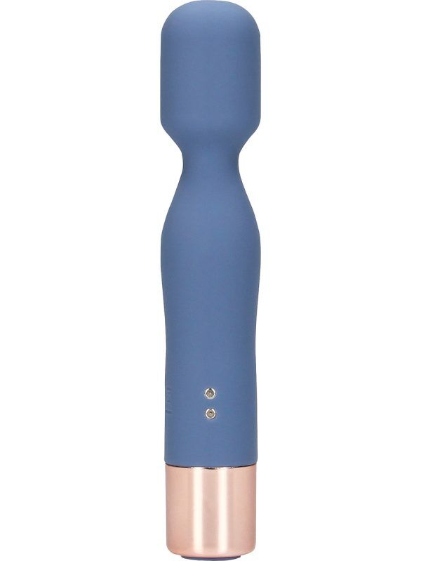 Loveline: Mini Wand Vibrator, blå