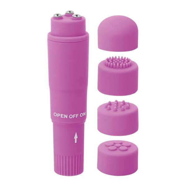 Glossy Pocket Wand Massager - Kurt Minivibrator - Lila