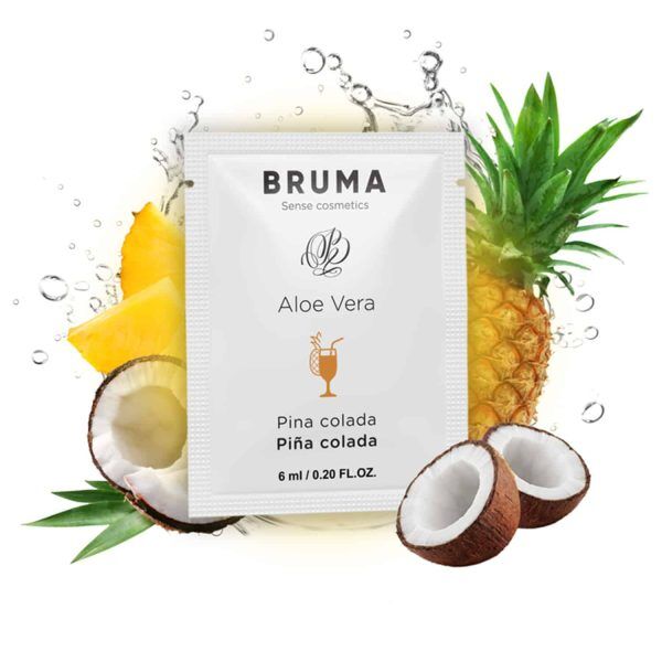 Bruma Intimgel - Aloe Vera Glidmedel Pina Colada smak 6 ml Reseförpackning