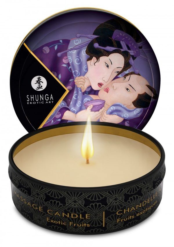 Shunga Erotic Art Massage Candle Exotic Fruits 30ml