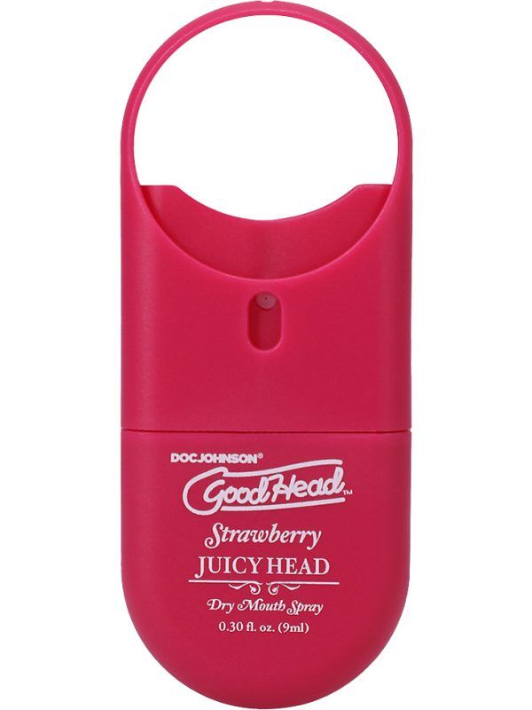 GoodHead: Juicy Head, Dry Mouth Spray To-Go, Strawberry, 9 ml