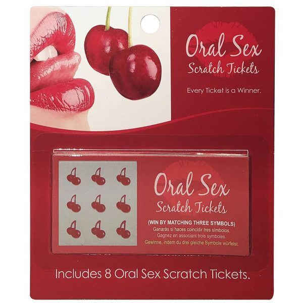 Oral Sex Scratch Tickets