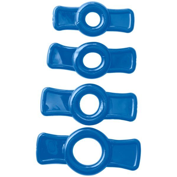 Titanmen Penis Ring Set - Blå