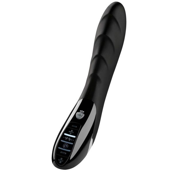 Mystim Sizzling Simon E-Stim Vibrator - Svart