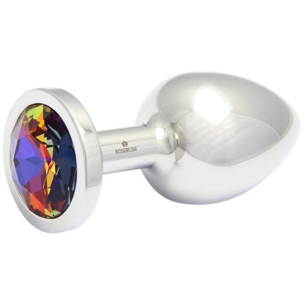 Rosebuds Volcano Plug Large - Silver