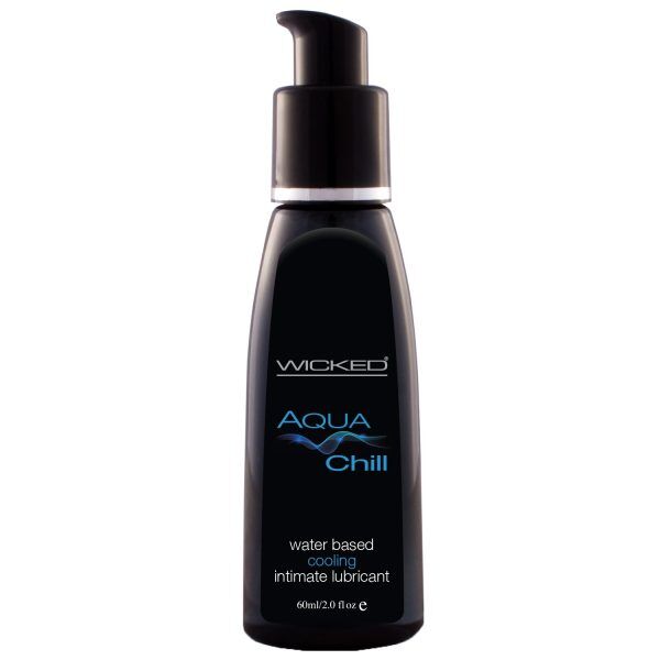 Wicked Aqua Chill Vattenbaserat Glidmedel 60 ml - Klar