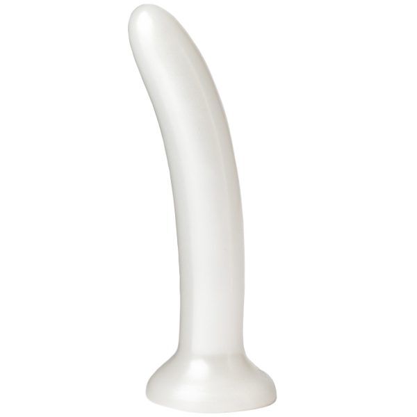 Tantus Leisure Vibrerande Silikondildo 16 cm - Vit