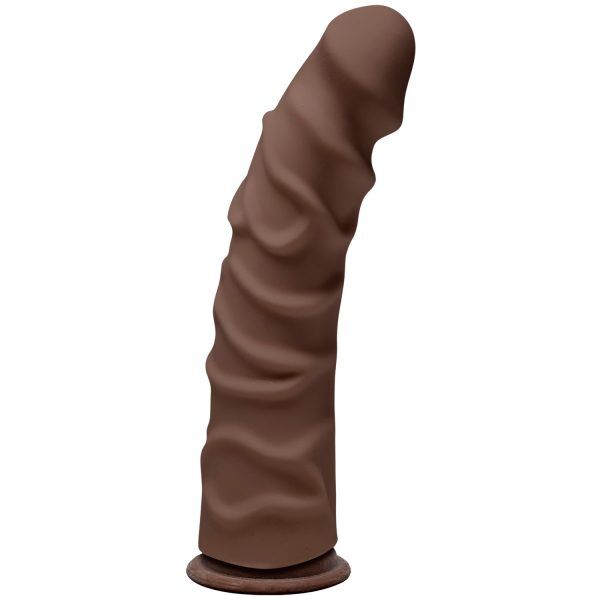 Doc Johnson The Ragin D UltraSkyn Dildo 22,5 cm - Brun