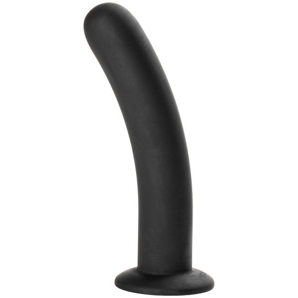 Sinful Slender Svart Silikondildo Large - Svart