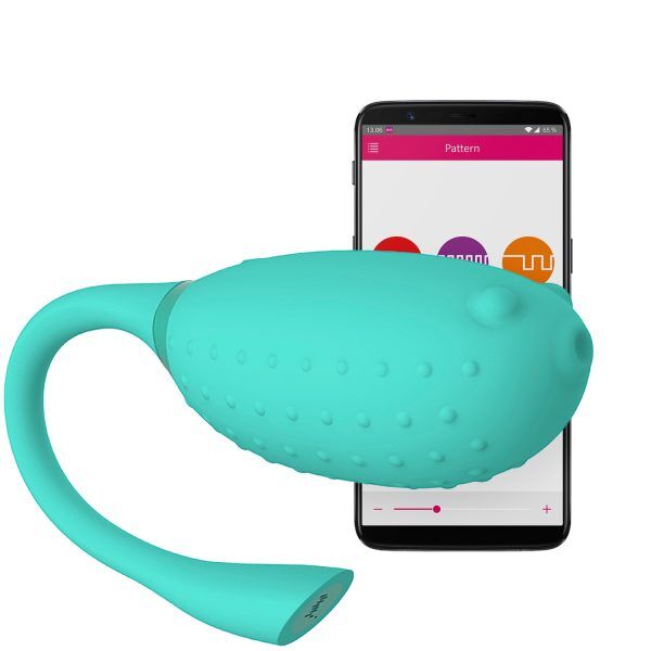 Magic Motion Fugu Appstyrd Vibrator - Turkos