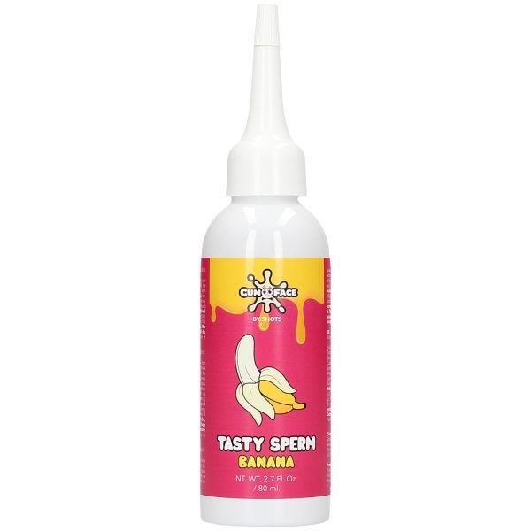 Cum Face Tasty Sperm Banana Flavoured Liquid 80 ml - Vit