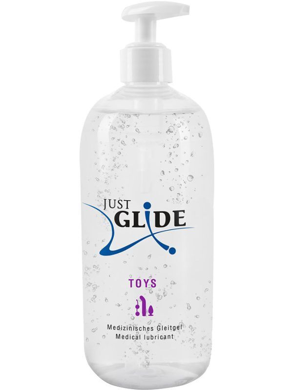 Just Glide: Toy, Vattenbaserat Glidmedel, 500 ml