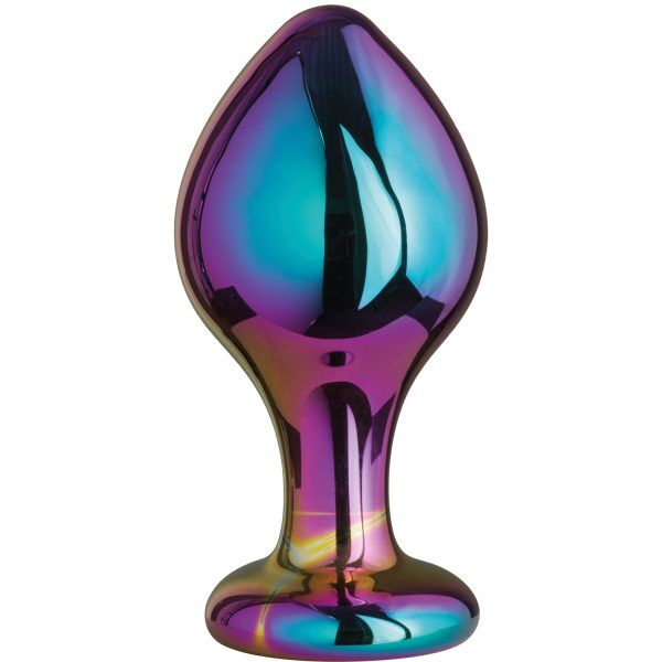 Sinful Rainbow Glas Analplugg - Blandade färger