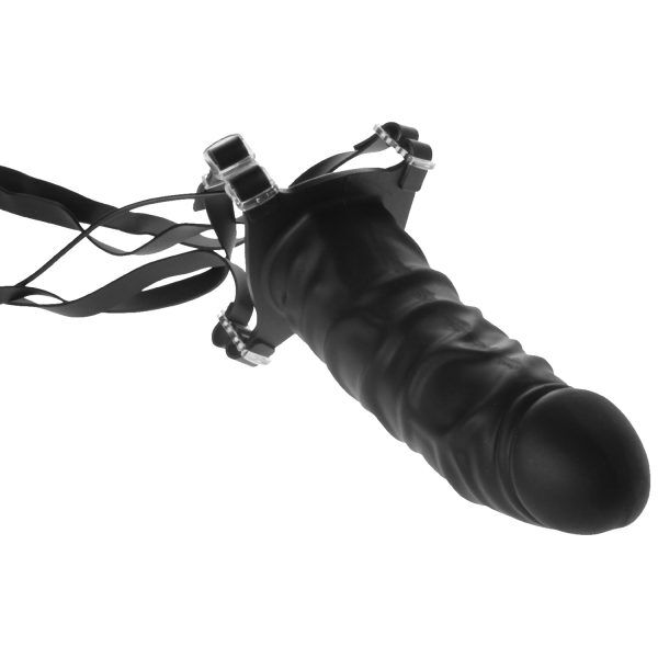 Malesation Homeboy Hollow Strap-on Vibrator - Svart